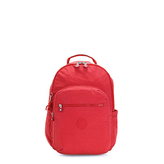 Kipling Seoul Small Tablet Rugzak Rood | NL 1348WN